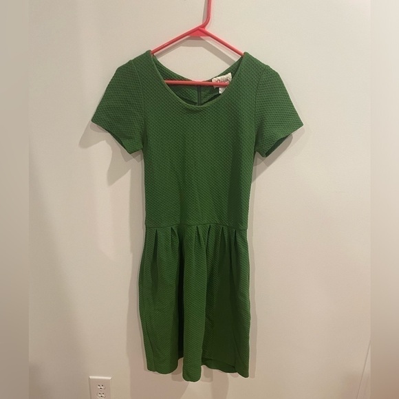 Ganni Solid Day Fit and Flare Dress - Picture 4 of 6